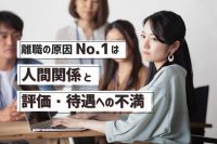 「離職の原因は「人間関係」と「評価・待遇への不満」が1位！企業が取り組むべき7つの対策」のサムネイル